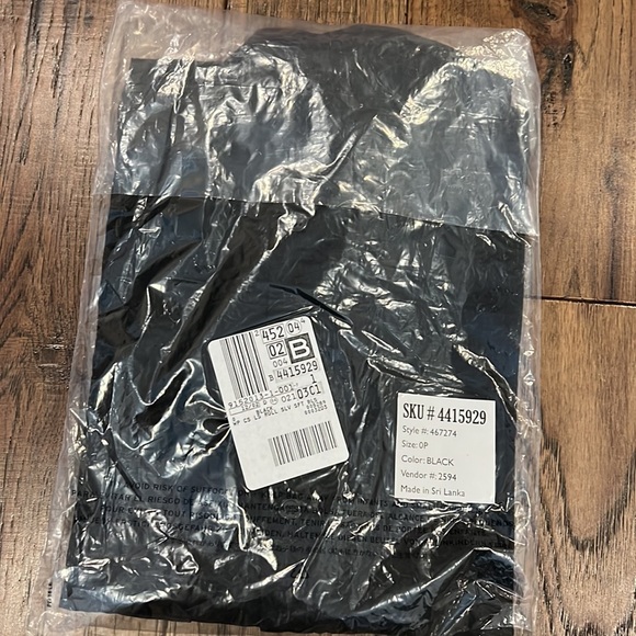 Women's Rolled Sleeve Soft Blouse- black - Picture 6 of 7